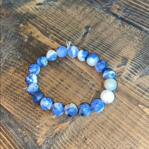 Blue stackable bracelet!